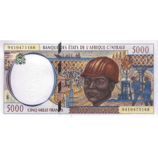 P204Ea Cameroon - 5000 Francs Year 1994